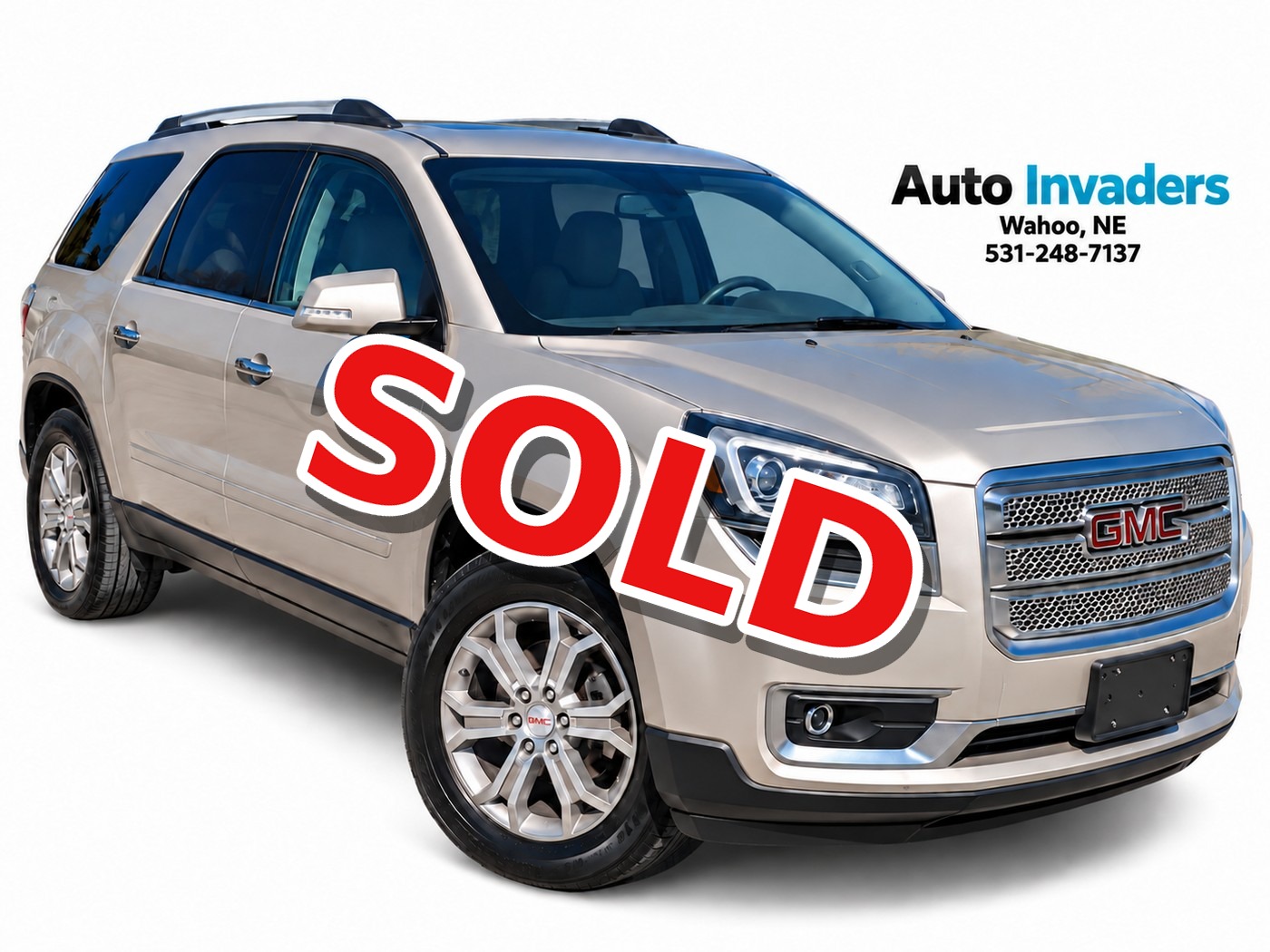 2013 GMC Acadia SLT Sold
