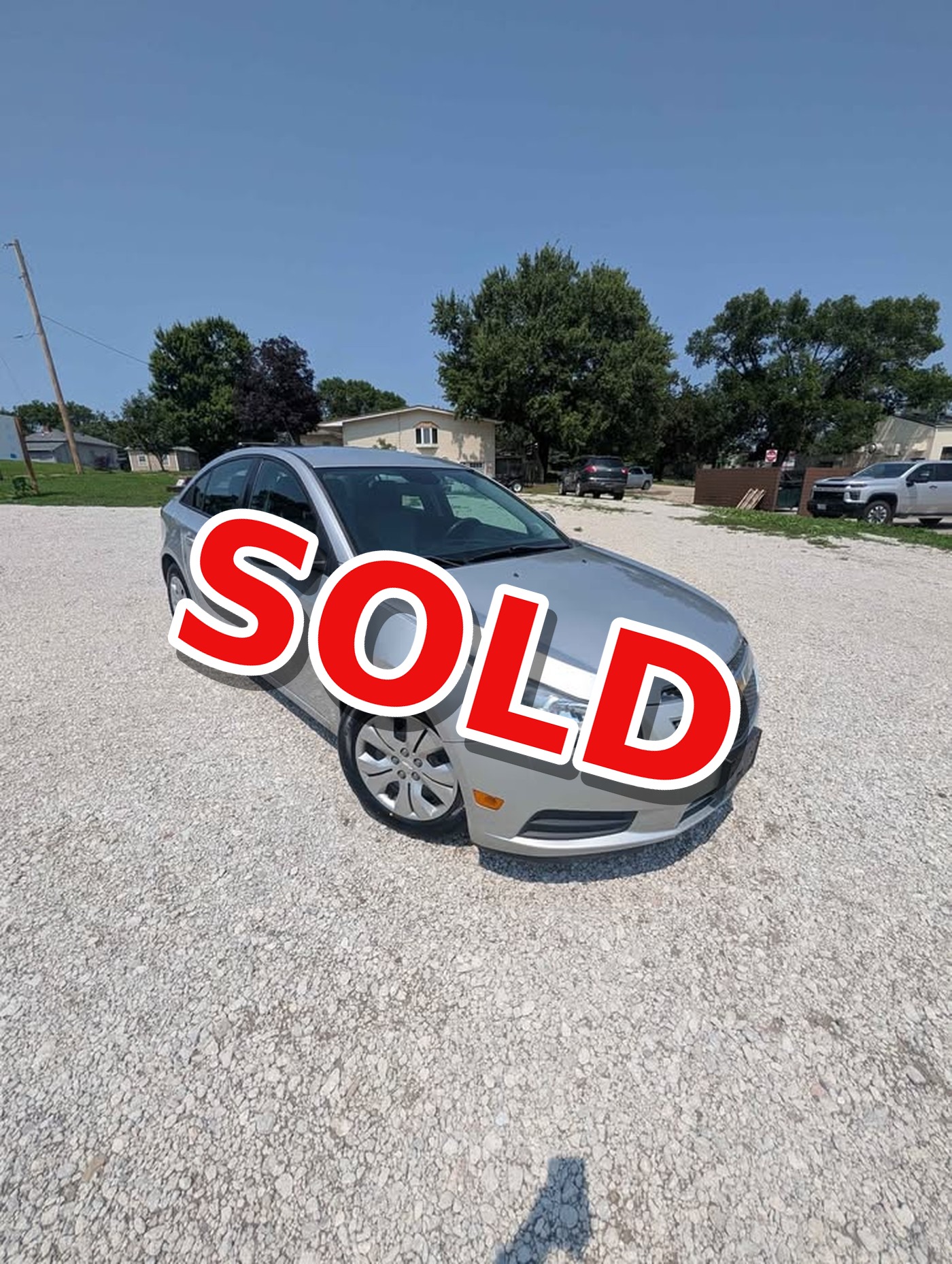 2013 Chevy Cruze Sold